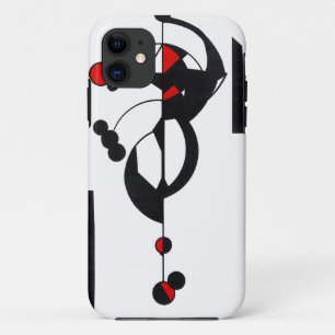 Capa Para iPhone 11 Caso-gabinete do Design Geo Vermelho iPhone 11