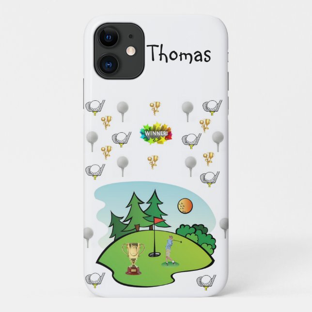 Capa Para iPhone 11 Caso GolfIphone (Verso)