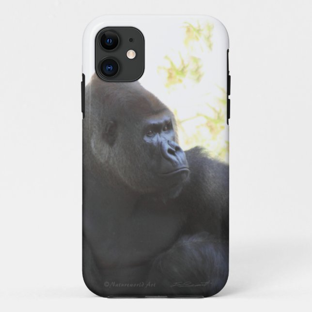 Capa Para iPhone 11 Caso Gorilla Gaze iPhone5 (Verso)
