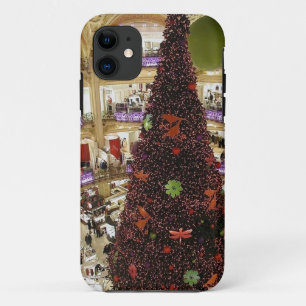 Capa Para iPhone 11 Caso iPhone5 da Árvore de Natal Parisiense