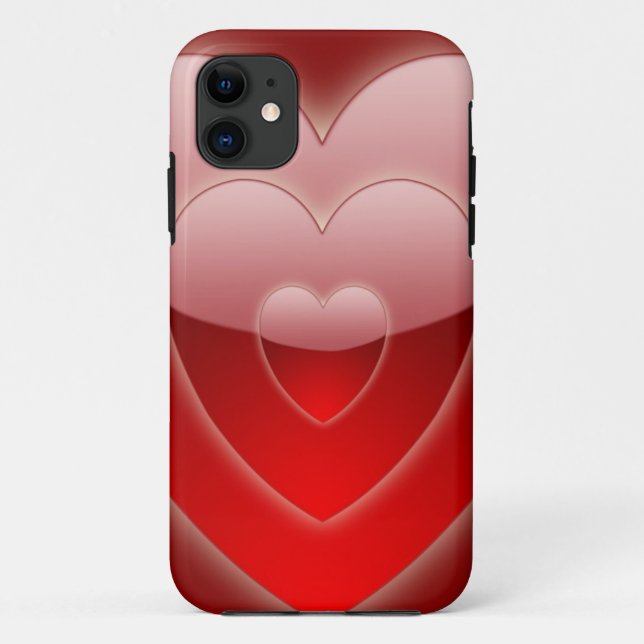 Capa Para iPhone 11 Caso iPhone5 do Coração (Verso)