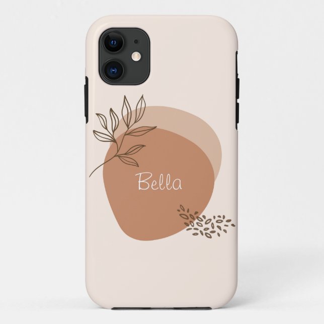 Capa Para iPhone 11 Caso iPhone 11 | "Garoa de argila" | Personalizado (Verso)