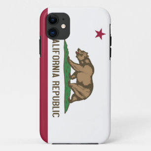 Capa Para iPhone 11 Caso IPhone 5 com Bandeira da Califórnia