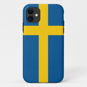 Capa Para iPhone 11 Caso IPhone 5 com sinalizador de Suecia