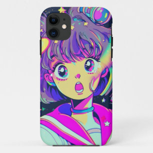 Capa Para iPhone 11 Caso Kawaii Anime Girl iPhone 11