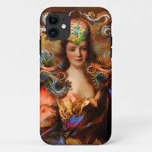 Capa Para iPhone 11 Caso Lady Squid iPhone 5