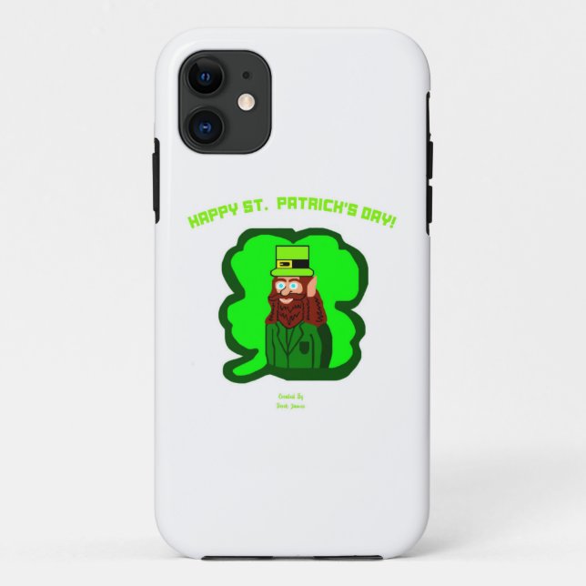 Capa Para iPhone 11 Caso Leprechaun Magic iPhone 5/5S (Verso)