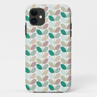 Capa Para iPhone 11 Caso modelado floral retro