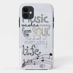 Capa Para iPhone 11 caso musical lunático do iphone 5 do amante