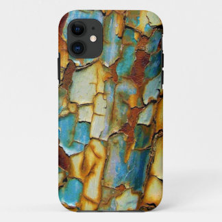 Capa Para iPhone 11 Caso oxidado do iPhone 5 da pintura