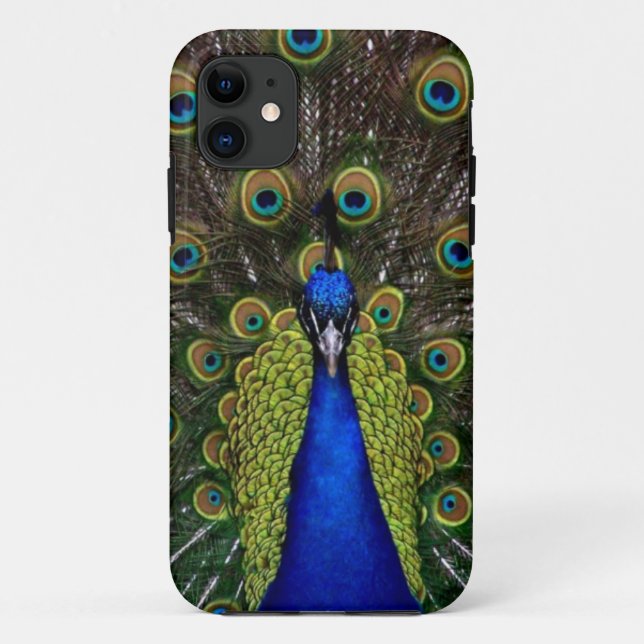 Capa Para iPhone 11 Caso Peacock iPhone5 (Verso)