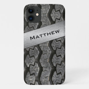 Capa Para iPhone 11 Caso Personalizado de Pneus de Borracha iPhone 11