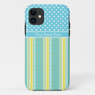 Capa Para iPhone 11 Caso Personalizado do iPhone 5/5 s: Daffodils Stri