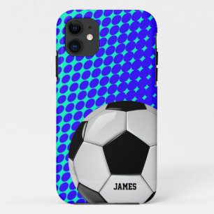 Capa Para iPhone 11 Caso Personalizado do iPhone 5 da Bola de Futebol