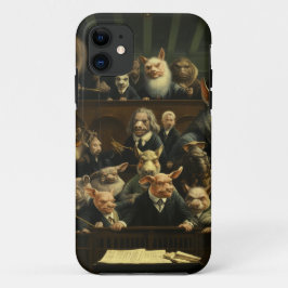 Capa Para iPhone 11 Caso Smartphone - Congresso de Animais