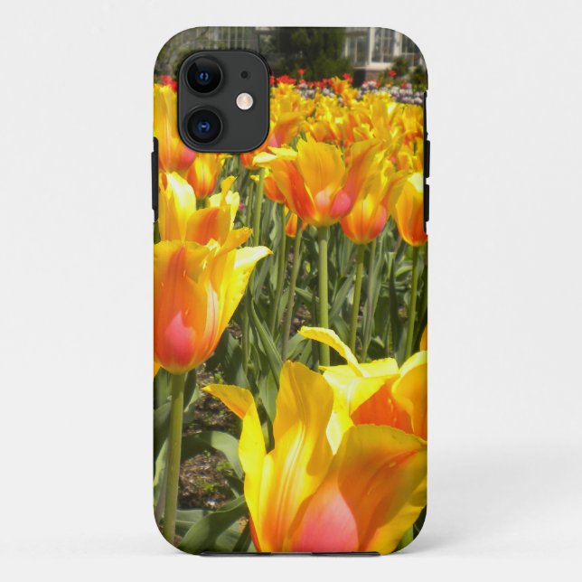 Capa Para iPhone 11 Caso Tulips Galore iPhone 5 (Verso)