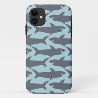 Capa Para iPhone 11 Caso universal do iPhone 5 de Sharkie mal lá no Bl