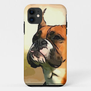 Capa Para iPhone 11 Caso universal do iPhone 5 do cão do pugilista ma