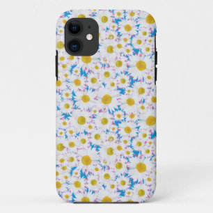 Capa Para iPhone 11 Caso Xtreme do iPhone 5/5s: margaridas brancas no