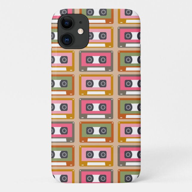 Capa Para iPhone 11 Cassete (Verso)
