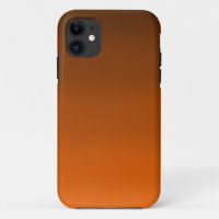 Castanho para Fade Laranja
