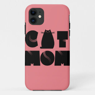 Capa Para iPhone 11 Cat Mãe