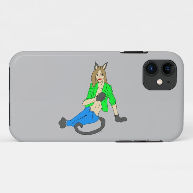 Capa Para iPhone 11 catadora (Verso (horizontal))
