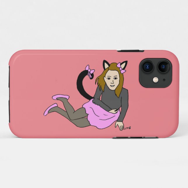 Capa Para iPhone 11 catadora (Verso (horizontal))