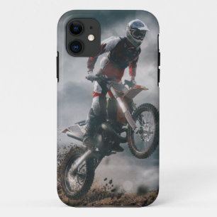 Capa Para iPhone 11 Cavaleiro Motocross