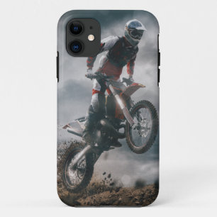 Capa Para iPhone 11 Cavaleiro Motocross