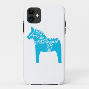 Capa Para iPhone 11 Cavalo azul de Dala