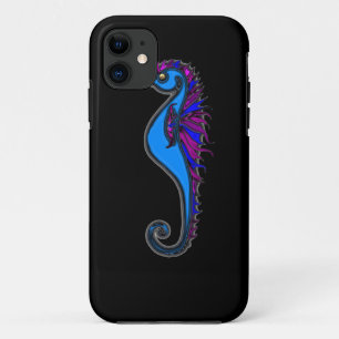 Capa Para iPhone 11 Cavalo-marinho engraçado