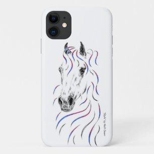 Capa Para iPhone 11 Cavalo na moda árabe