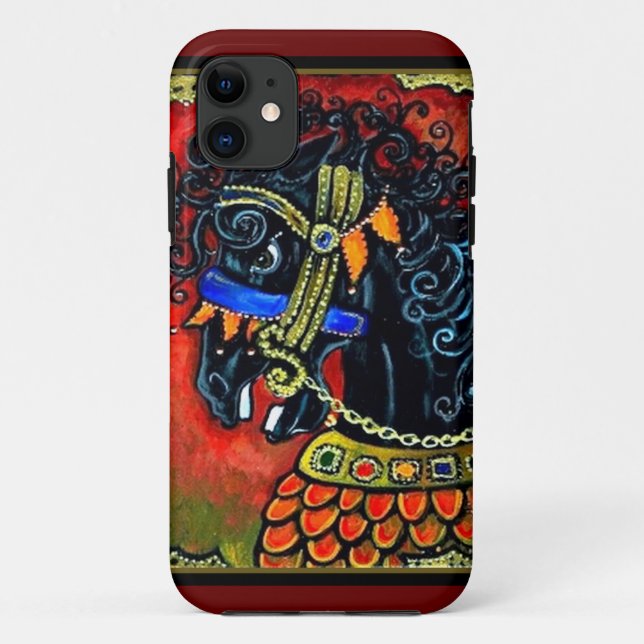 Capa Para iPhone 11 Cavalo Romeu (Verso)