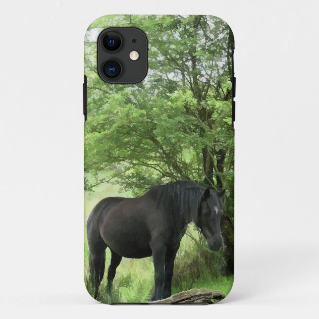 CAPA PARA iPhone 11 CAVALOS (Verso)