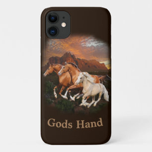 Capa Para iPhone 11 cavalos selvagens do Arizona