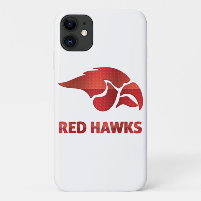Capa Para iPhone 11 Cedar Primavera Red Hawks #5 (Verso)