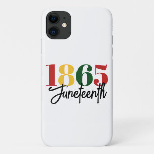 Capa Para iPhone 11 Celebração da História Negra da Liberdade em 1865