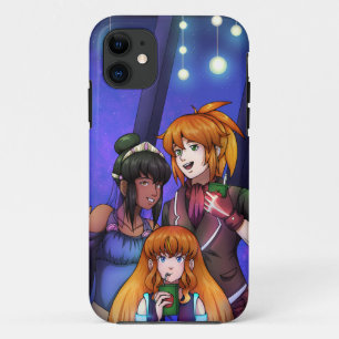 Capa Para iPhone 11 Celebração Espacial de Ano Novo