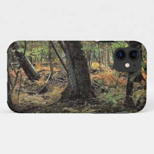 Capa Para iPhone 11 Cena de floresta outonal