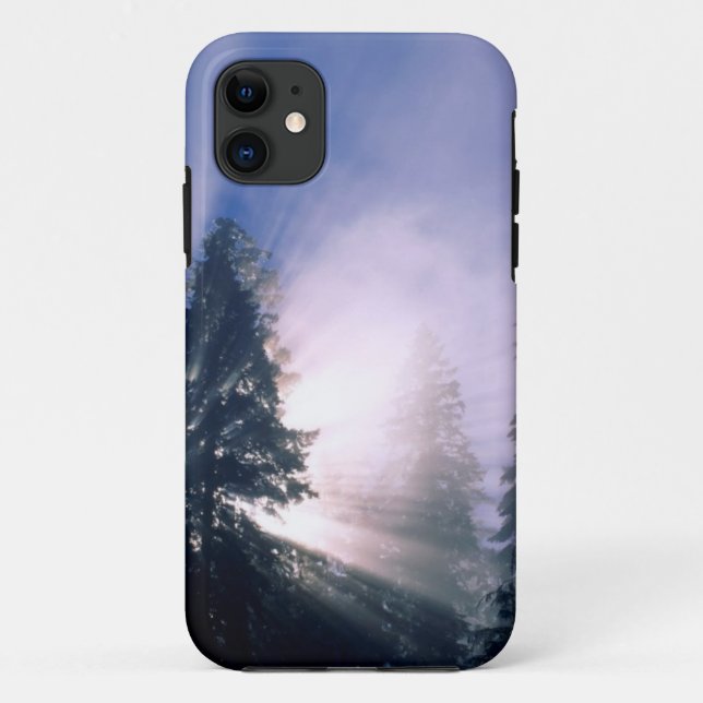 Capa Para iPhone 11 cenas de inverno-59 (Verso)