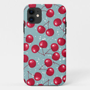Capa Para iPhone 11 Cereja de inverno.