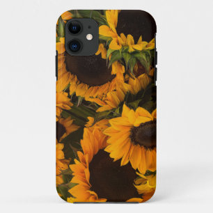 Capa Para iPhone 11 Cesta do girassol