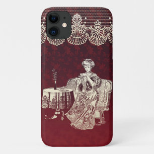 Capa Para iPhone 11 chá de senhorita