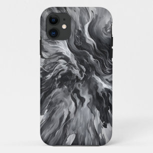 Capa Para iPhone 11 Chama de Abstrato elegante e fumaça