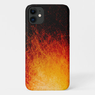 Capa Para iPhone 11 Chamas de fogueira cravadas