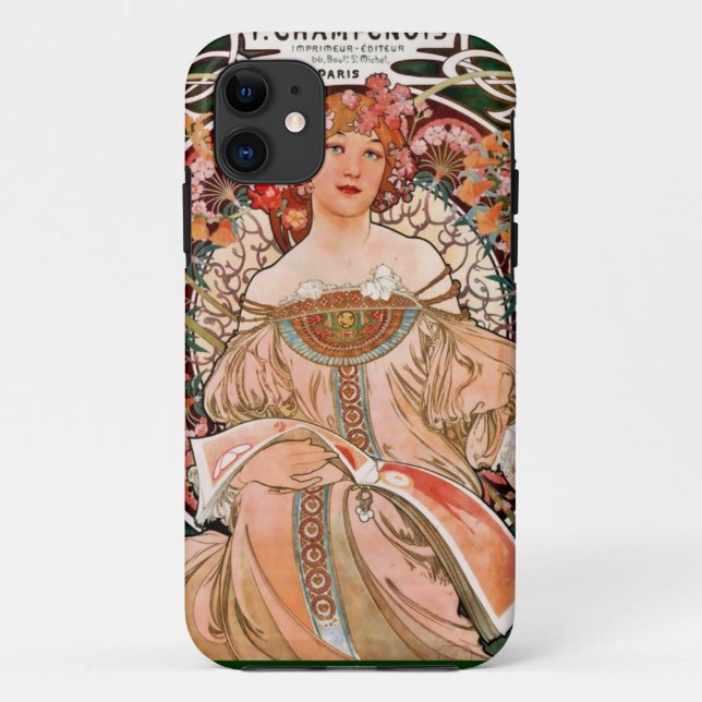 Capa Para iPhone 11 Champanhe - F. Champenois Imprimeur (Verso)