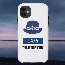 Capa Para iPhone 11 Chapéu Feminino da Polícia do Reino Unido - Adicio