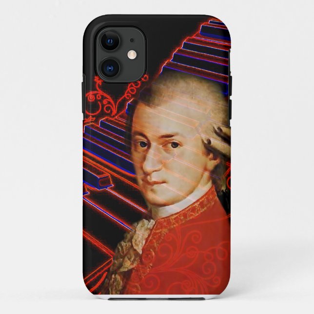 Capa Para iPhone 11 Chaves de Mozart_ (Verso)