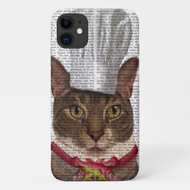 Capa Para iPhone 11 Chef de Gato (Verso)